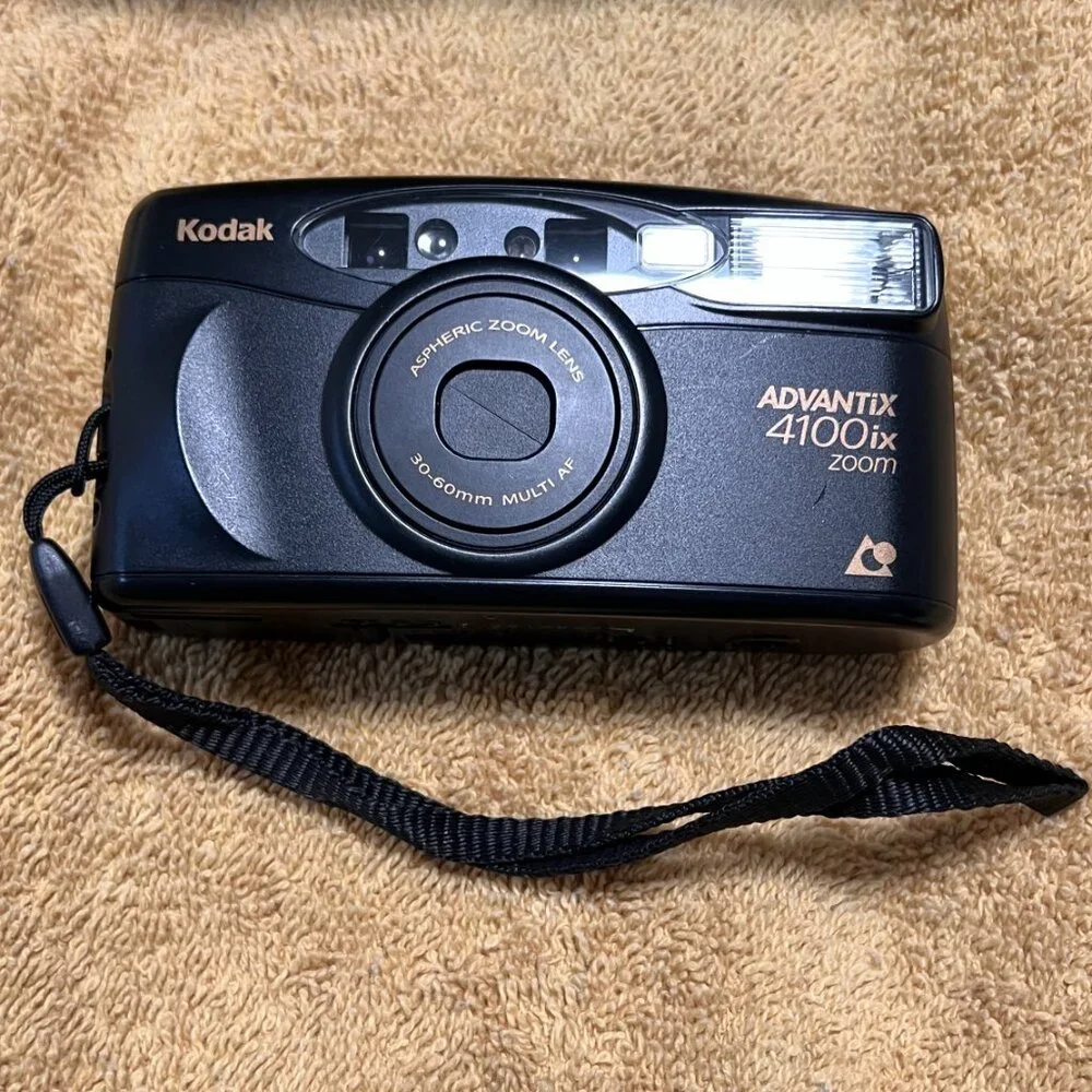 Kodak Advantix 4100ix Zoom APS Film Camera – Tested & Working – Boxed – Excellen